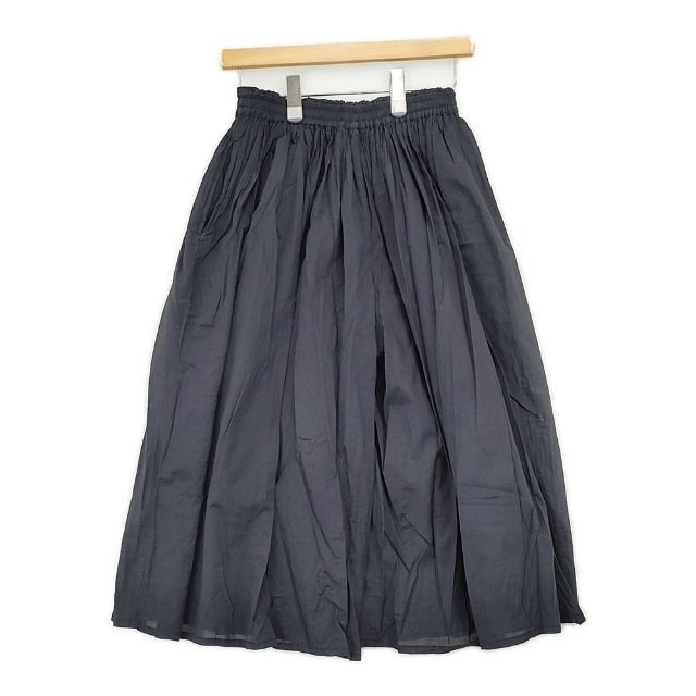 marble sud Cotton Lawn Gathered Hakama PT 07ES006134 Pants black 6-0330M∞