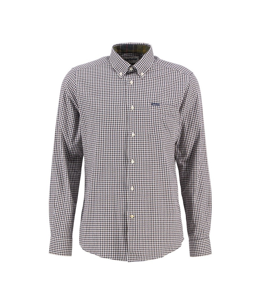 BARBOUR Casual Cotton Shirt Plaid Warm 100% Cotton – Color Options