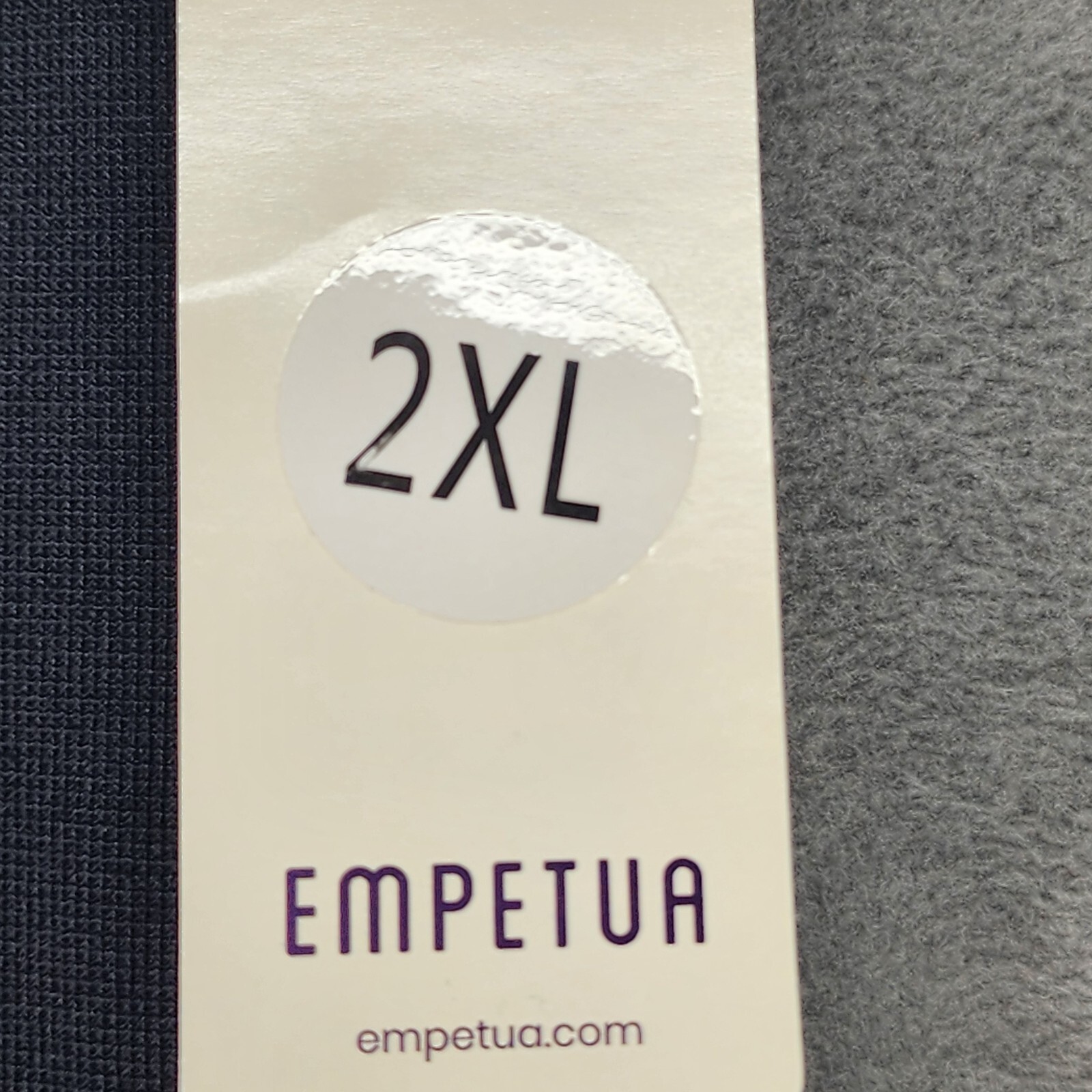 NWT Empetua Daily Flaunt Mid-Waist Shaping Capri Black Women’s 2XL Tummy Control