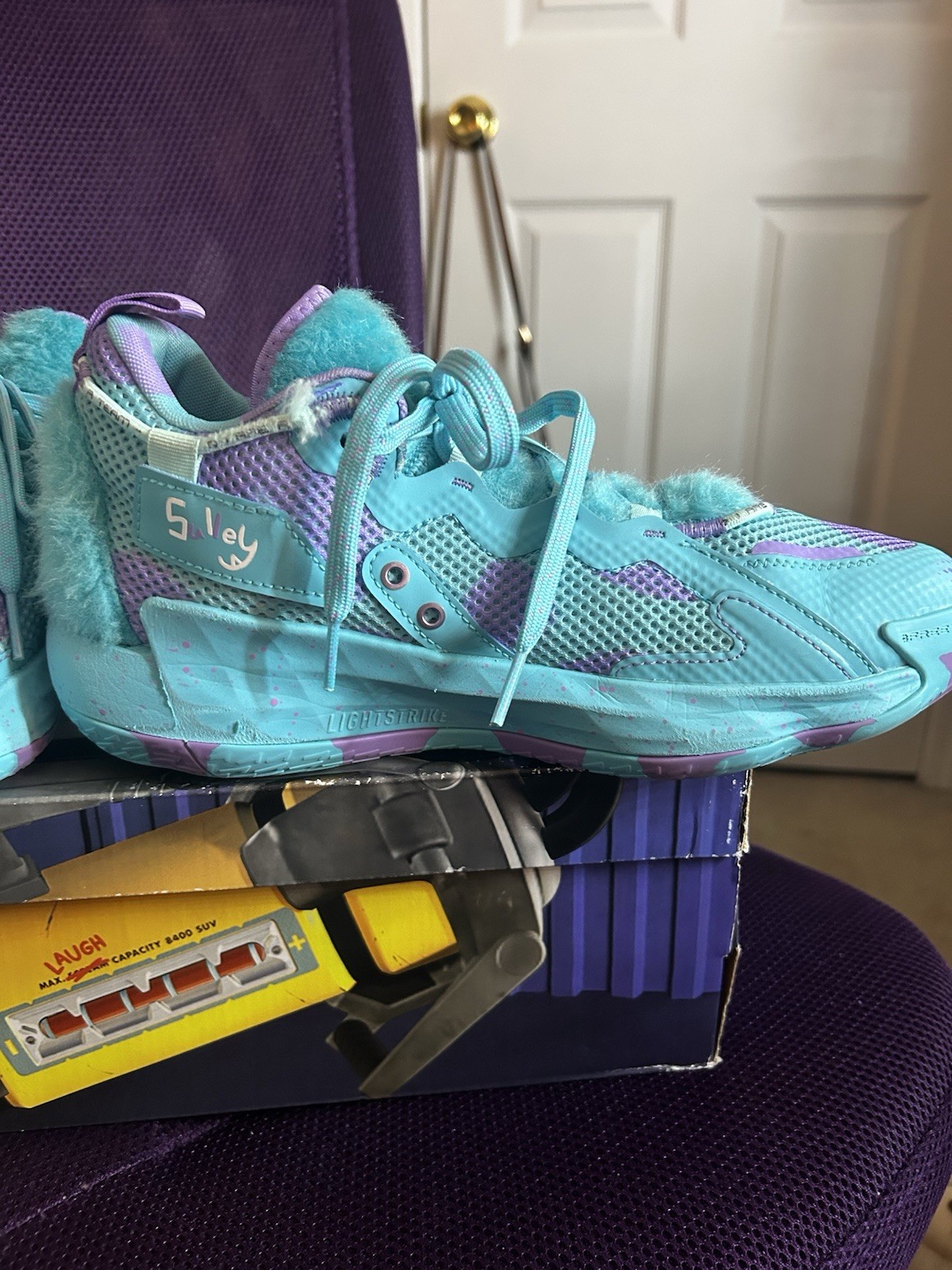 Monsters Inc. x adidas Dame 7 EXTPLY “Sulley” | Men’s Size 8