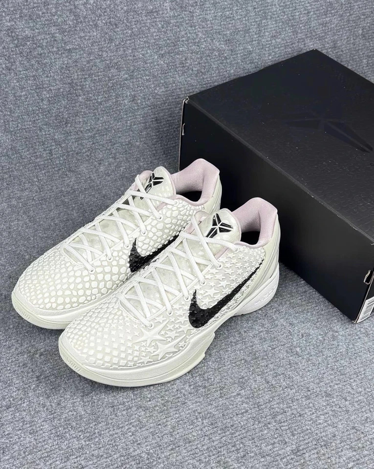 Verified✅ Nike Kobe 6 Proto 2.0Sail FQ3546-100 Men Basketball Shoes Size10