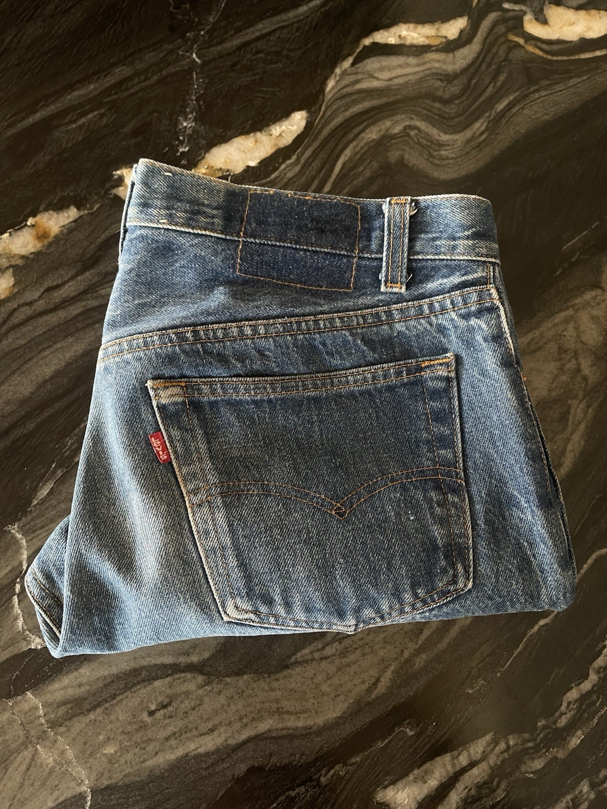Vintage 80s Levis 501-0000 XX Jeans Mens 33×32 USA Blue Denim