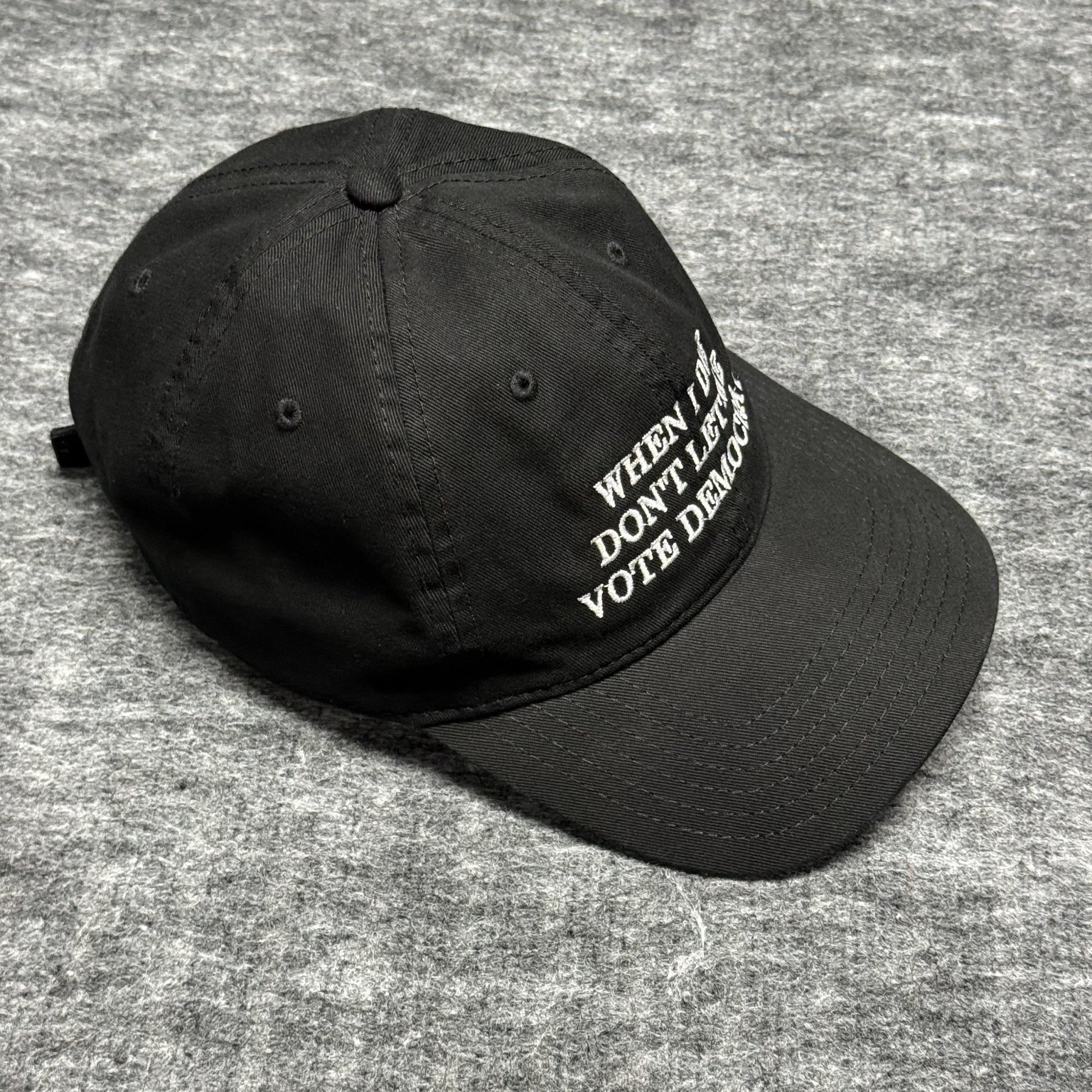 Trump MAGA Democratic Party Republican Voting Potus Black Political Slogan Otto