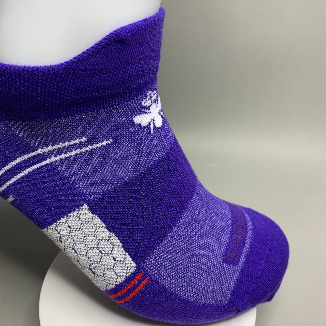Bombas Men Ankle Socks 4 Pairs Blue Size M L XL Cushioned Athletic Sport