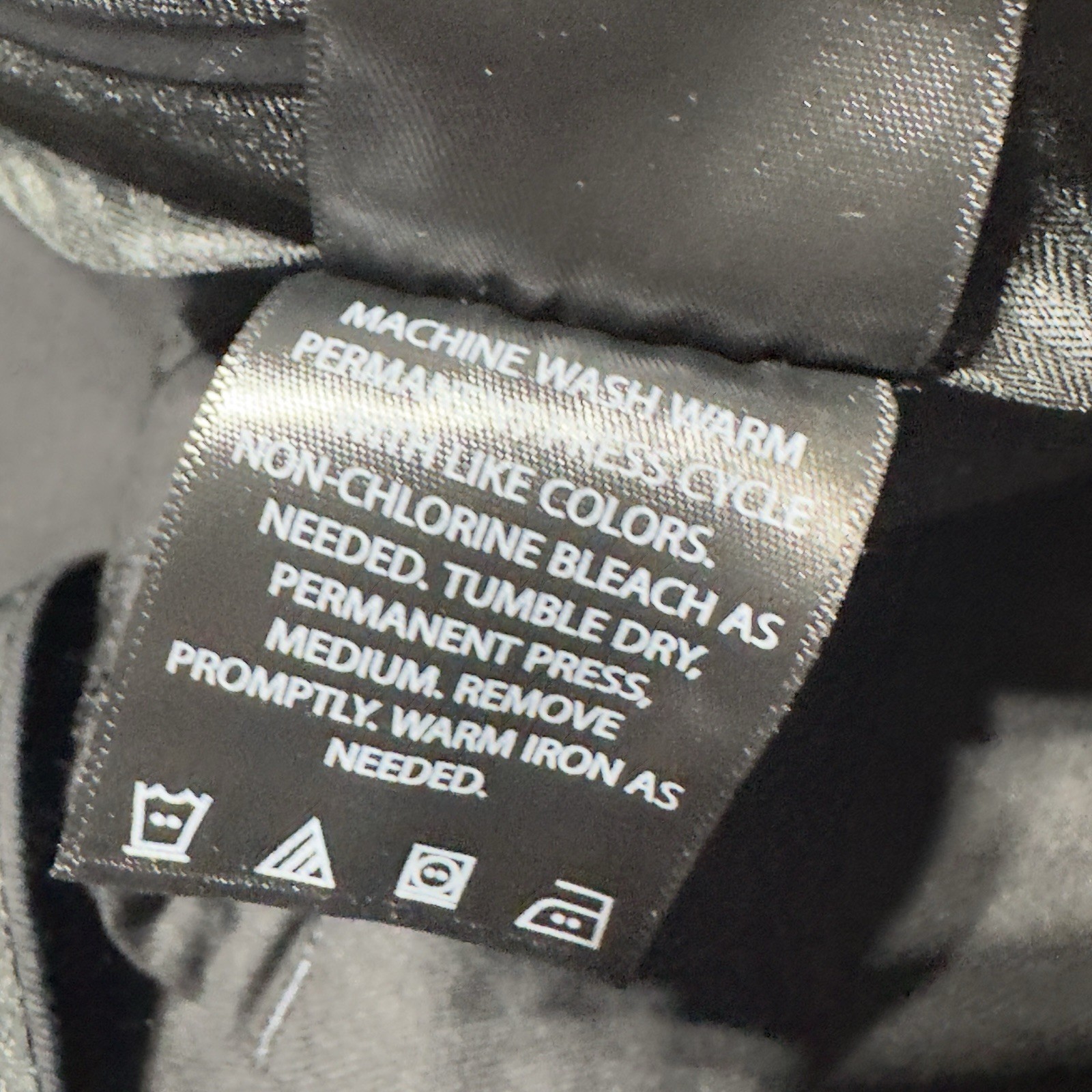 Kenneth Cole Reaction Men’s Dress Pants Size 40×30 W40 L30 Black WPL 386 NWT