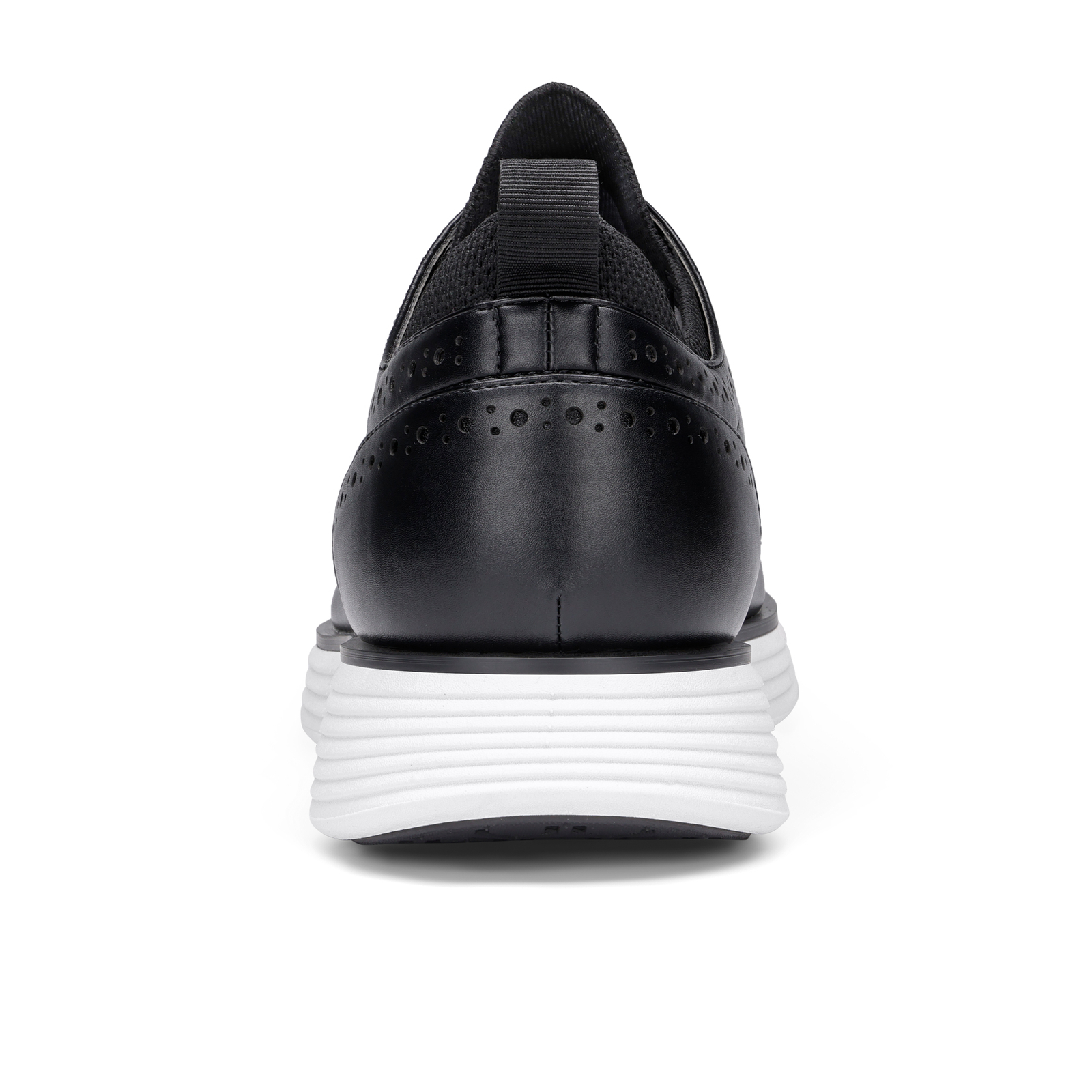 Men’s Dress Sneaker Oxfords Casual Wingtip Brogue Non-Slip Formal Shoes Black