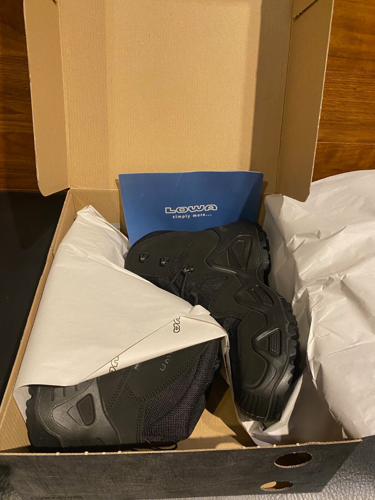LOWA ZEPHYR GTX MID TF BLACK OP 310537 TASK FORCE COMBAT BOOT NEW IN BOX