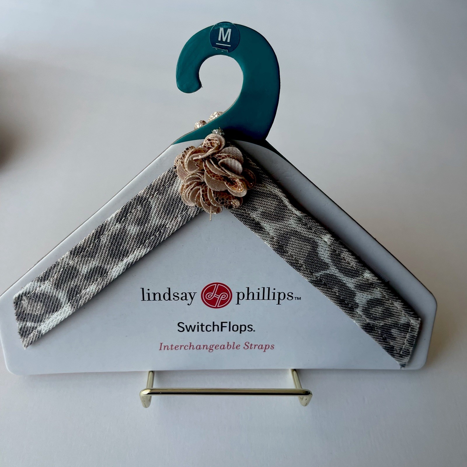 Lindsay Phillips Switch Flops MED Lot Of 5 Pairs Interchangeable Straps NEW