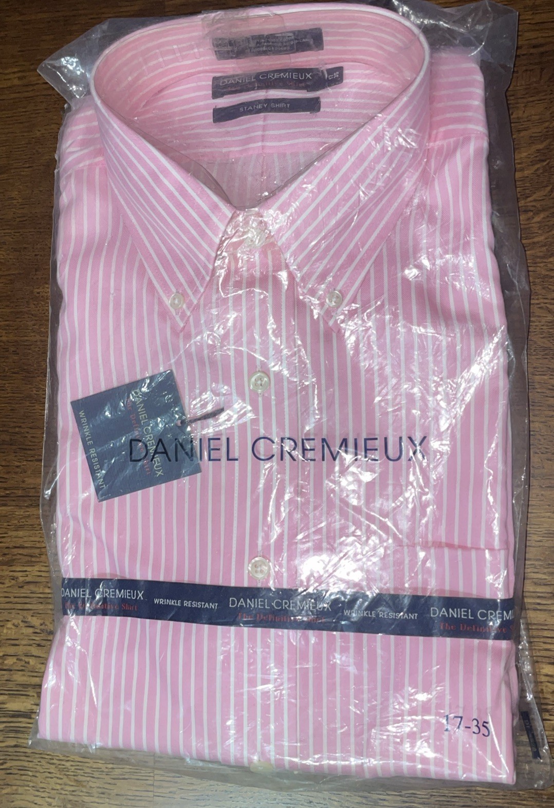 Daniel Cremieux Shirt Mens 17-35 Definitive Staney Shirt