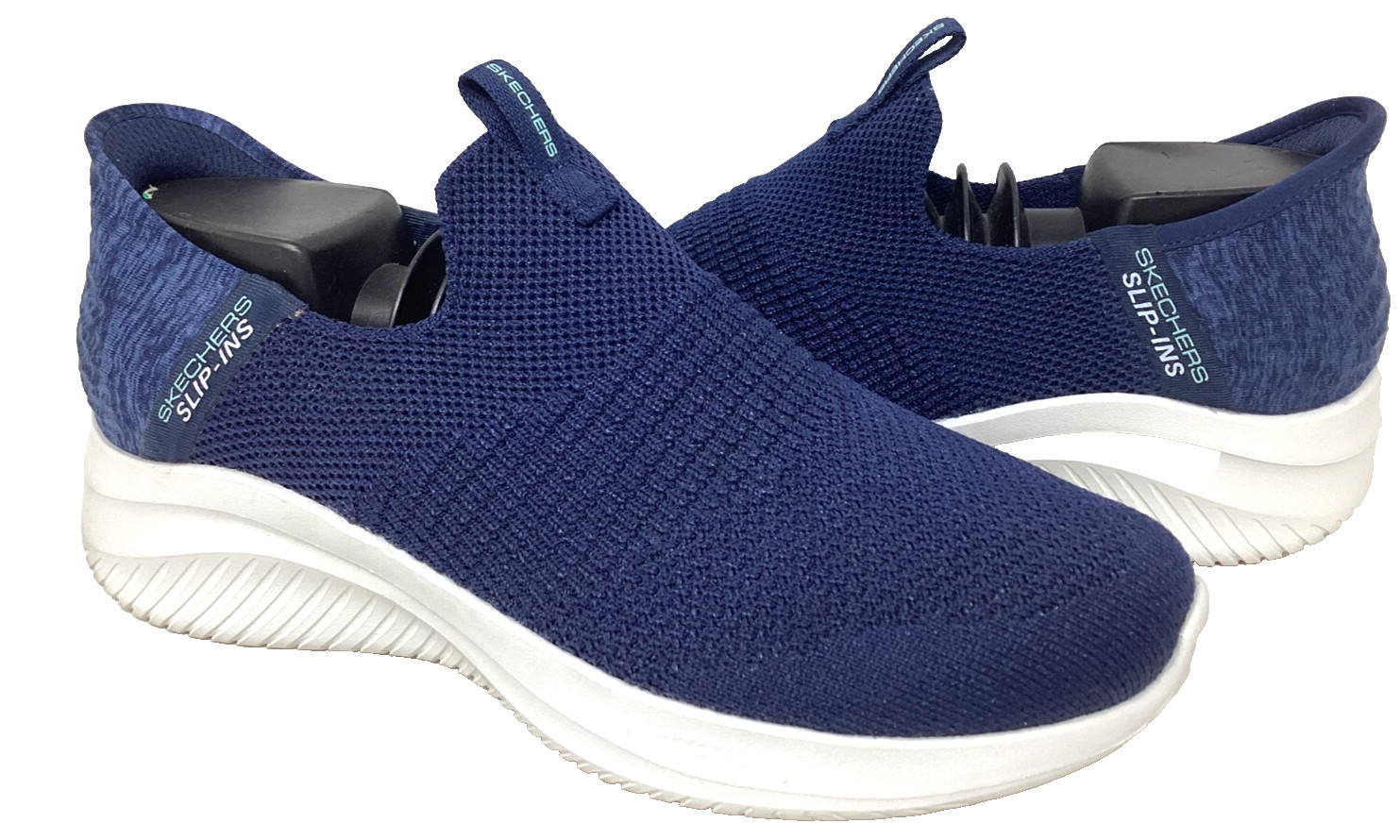 Skechers Women’s Slip-Ins Ultra Flex Smooth Step Walking Shoes Nvy Size:6.5 186i