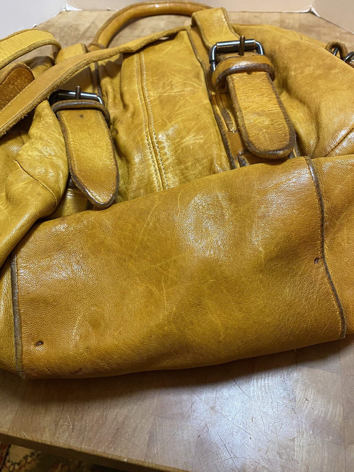 Benheart Sissi Custom Single Handle Italian Leather Purse Buffalo Plaid Lining