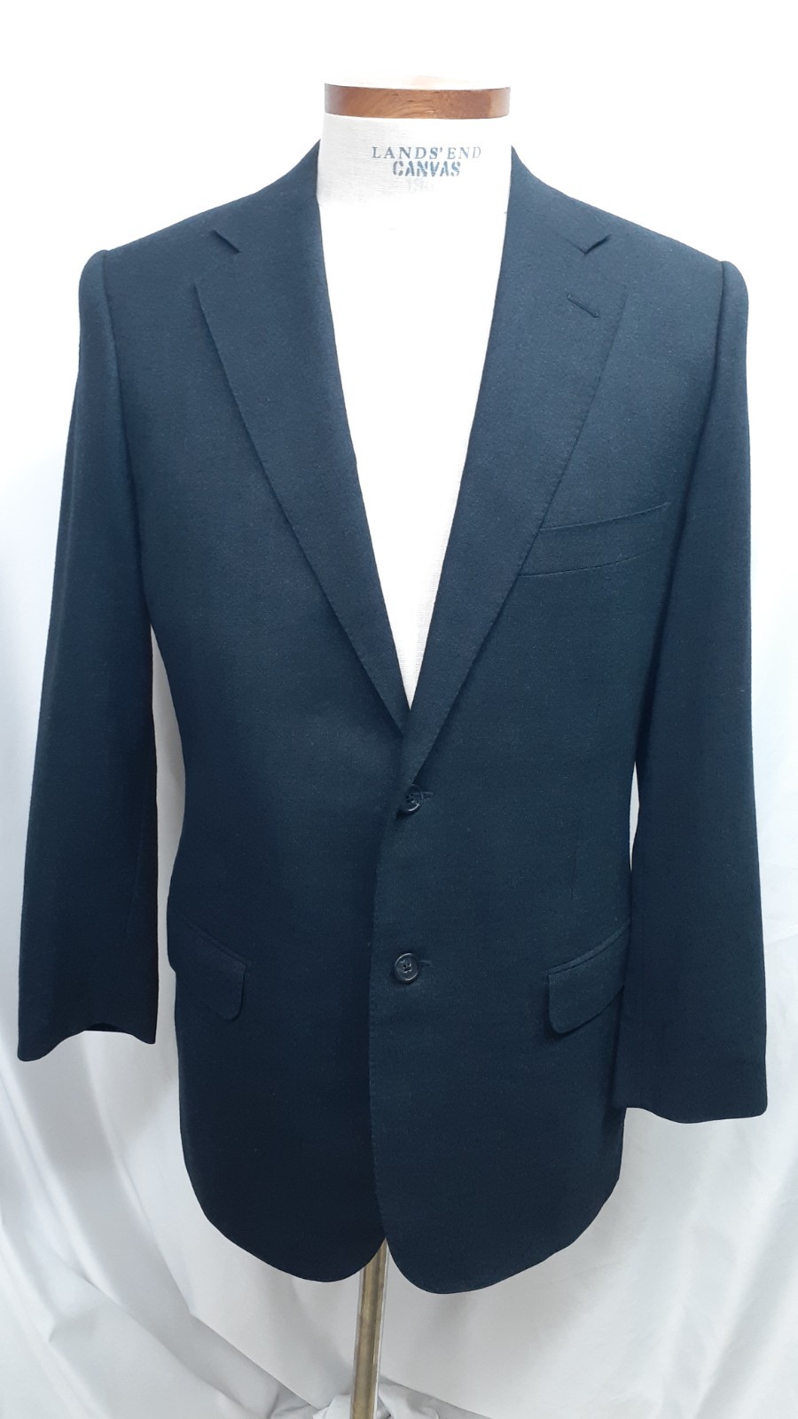 Corneliani Men’s Blazer US 38 39 40 EU 50 R Wool Blue Sport Coat Jacket 2 Vents