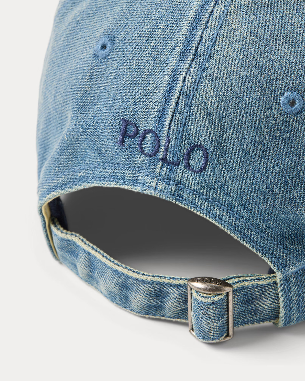 Polo Ralph Lauren Indigo Denim Ball Cap, Adjustable