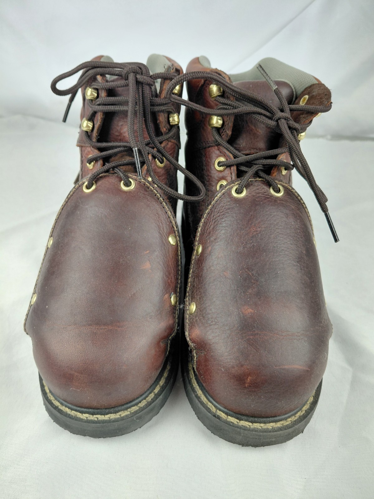 Iron Age IA5017 Men’s Size 7M Brown Groundbreaker . Met Guard Steel Toe Boots