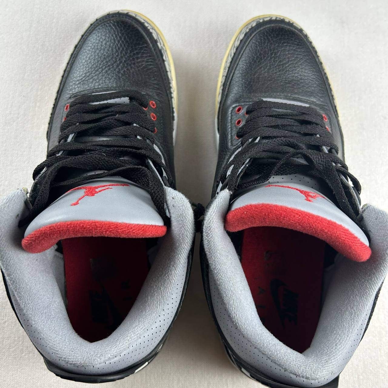 Air Jordan 3 Retro OG Mid Black Cement 2018 Sneaker Shoes Men’s 10.5 *NO BOX*