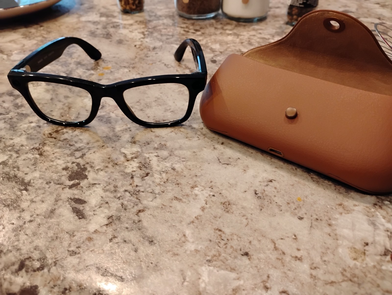RayBan MetaWayfarer Smart Glasses Gradient Graphite Lens Gen 1RW4006 parts only!