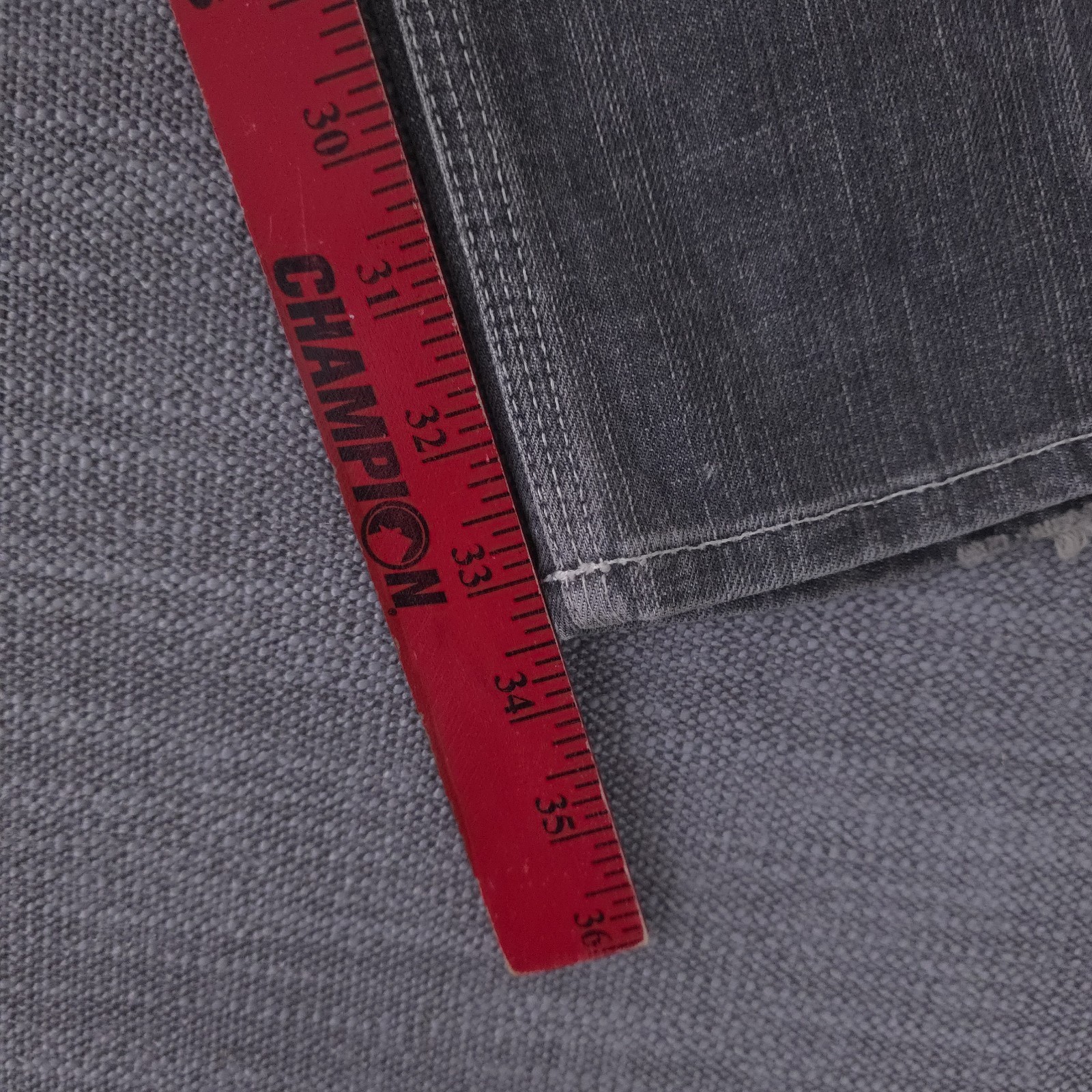 NWT Seven For All Mankind Flynt Gray Jeans Bootcut Size 27 (29×33.5) Made In USA