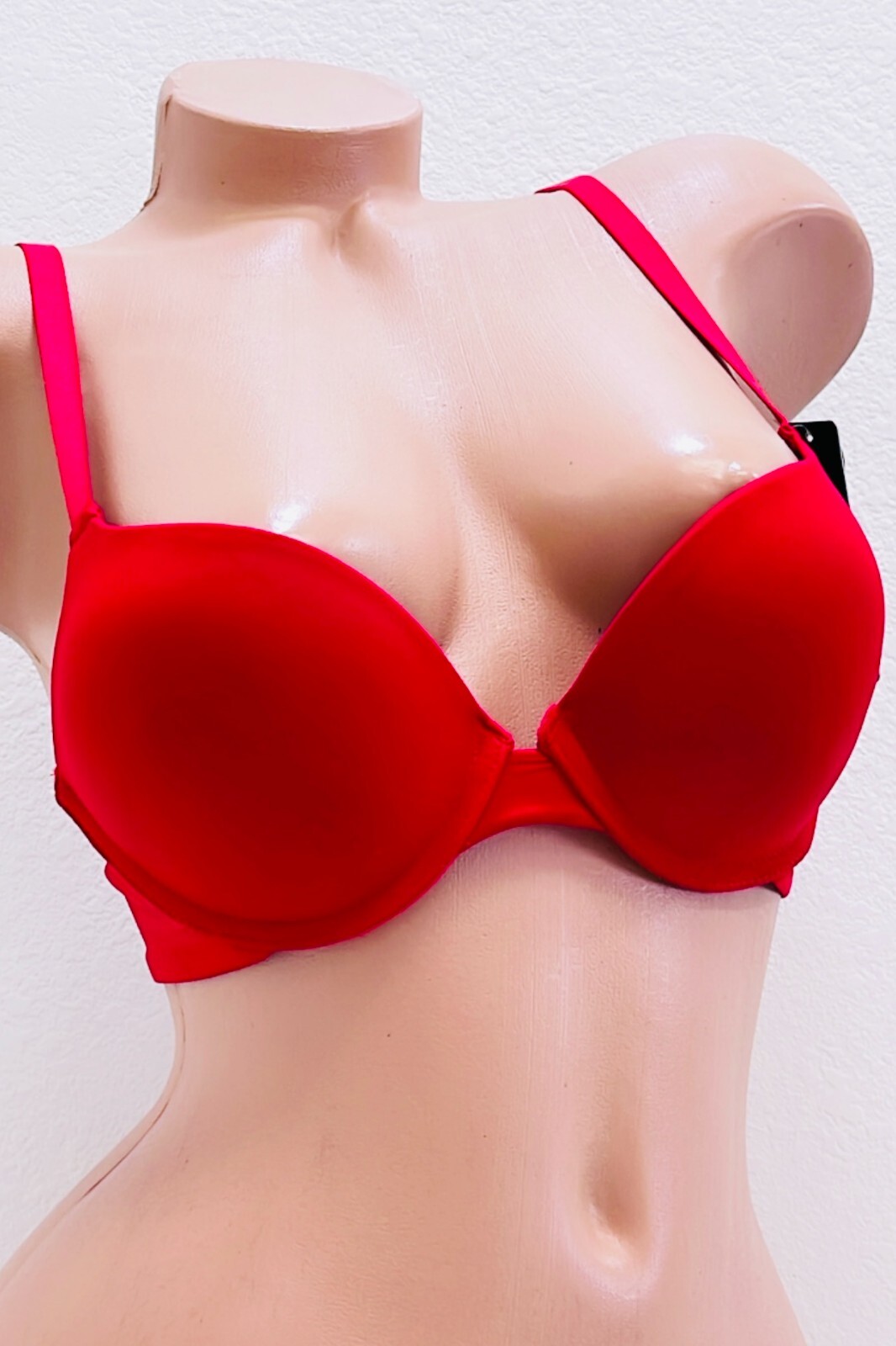 6 EXTREME DOUBLE PUSH UP, Add 2 Cup Sizes Push Up Bra Padded FREE RETURNS 68356A