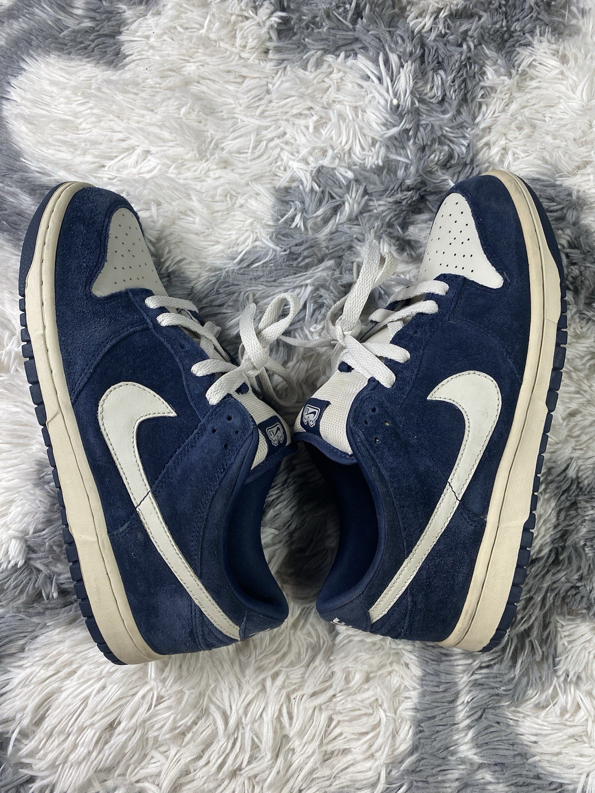 Nike Sb Dunk 6.0 Obsidian Navy Light Bone Sneaker Mens Size 8.5