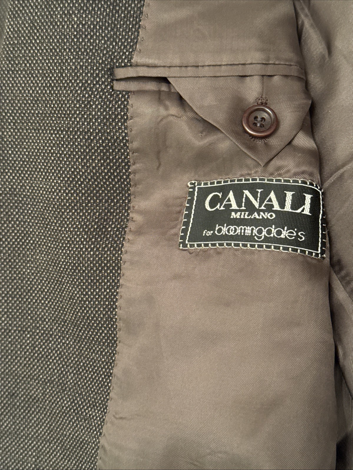 Canali for Bloomingdale’s 100% Wool Blazer Jacket 56R Italy 46US