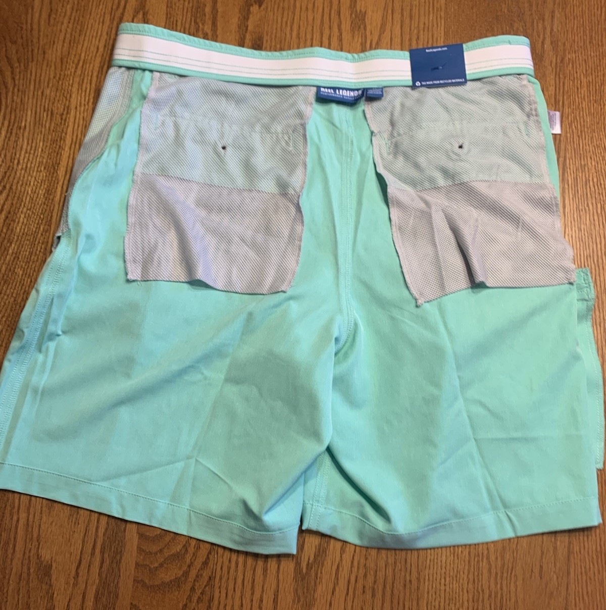 REEL LEGENDS Performance Outfitters Mens Green SHORTS Sizes 34-44 RLM1067 NWT