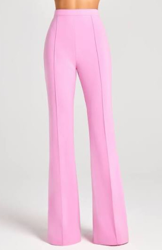 NADINE MERABI Zoe Waistcoat & Charlotte Trousers, Pink SMALL UK8 EU36 US4 RP£500