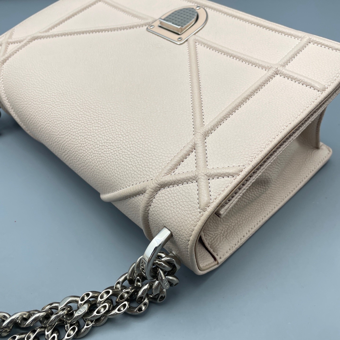 Dior Pre-Owned Authentic Chain Bag Pink 25*17*7cm Free Tracked Shipping