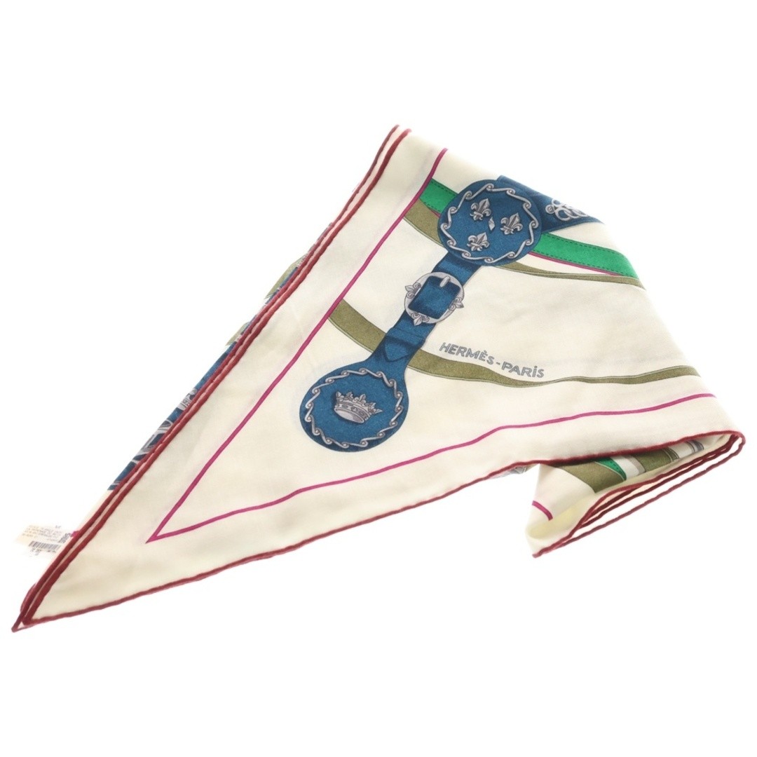 HERMES Kalegian Scarf Morning Walk Cashmere silk Used 89b5a24da24b47ab77b4d88ad1