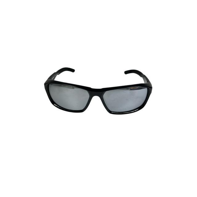 Denali Eyewear Shiny Black ELEVATION Sunglasses with Mirror Lenses
