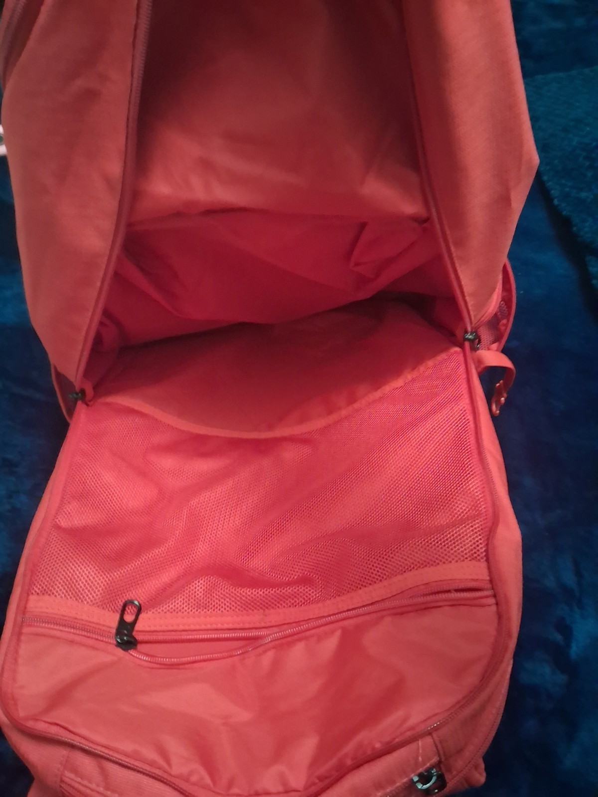 Nike Brasilia 26L Mesh Backpack – University Red (BA6050-657-Misc)