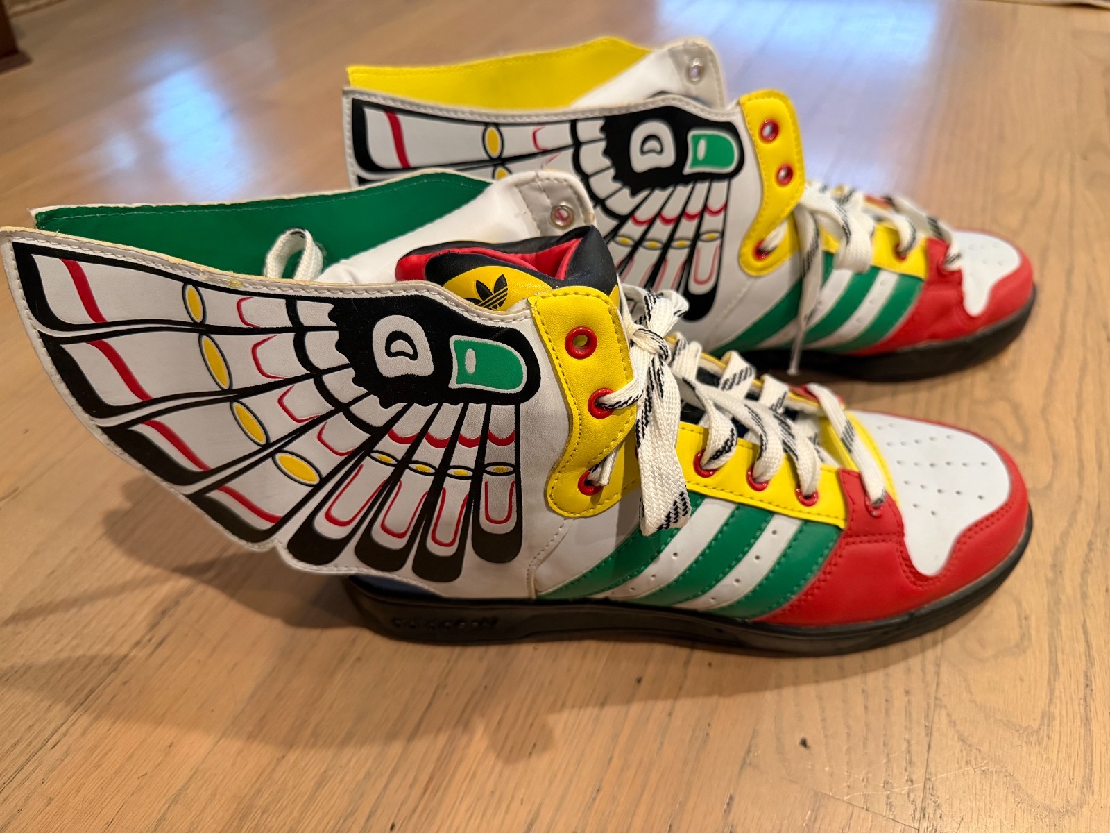 Size 8 – Jeremy Scott x adidas Eagle Wing Totem