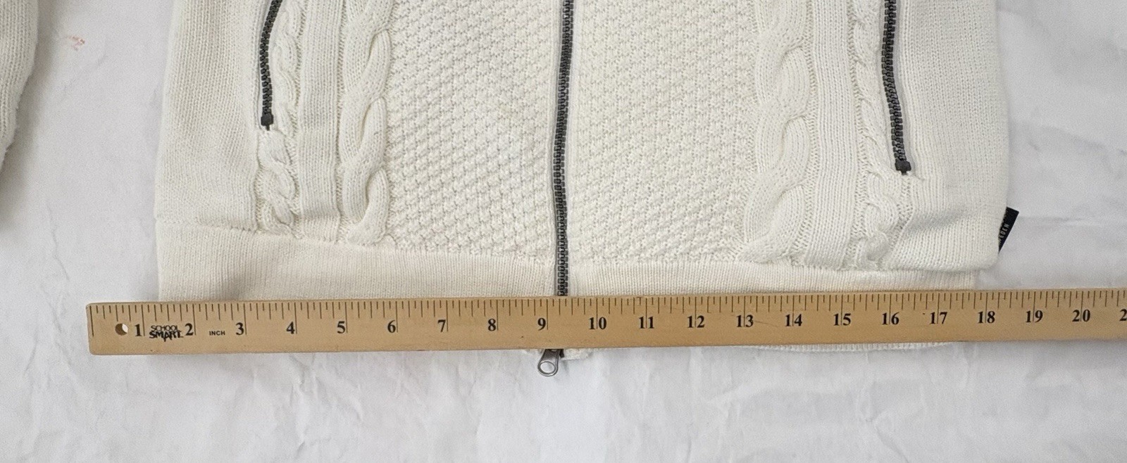 Holebrook Sweden Women’s Windproof Full Zip Sweater Jacket Organic Cotton Large