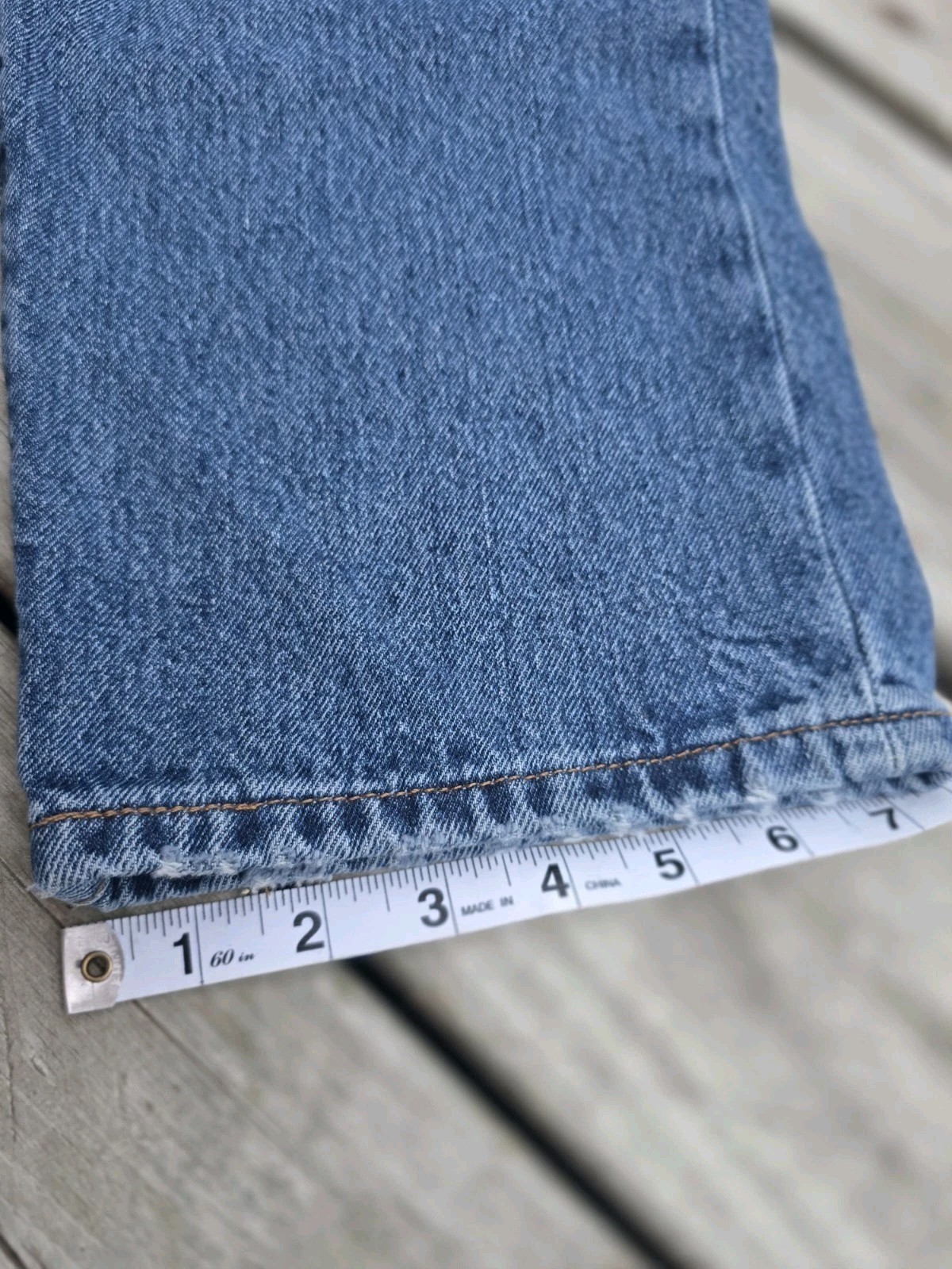 Levi’s 501 Premium Big E Reproduction Button Fly Men’s Jeans 28×30 With Tags