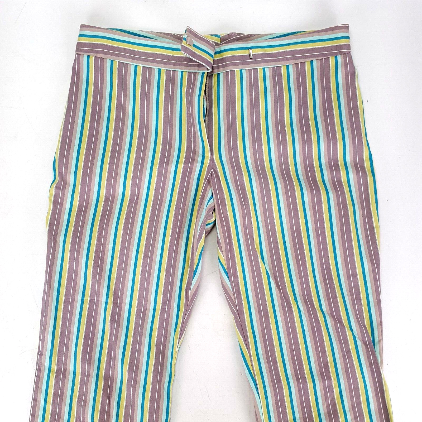 Laundry Shelli Segal Striped Career Dress Work Office Slacks Dress Pants Size 10