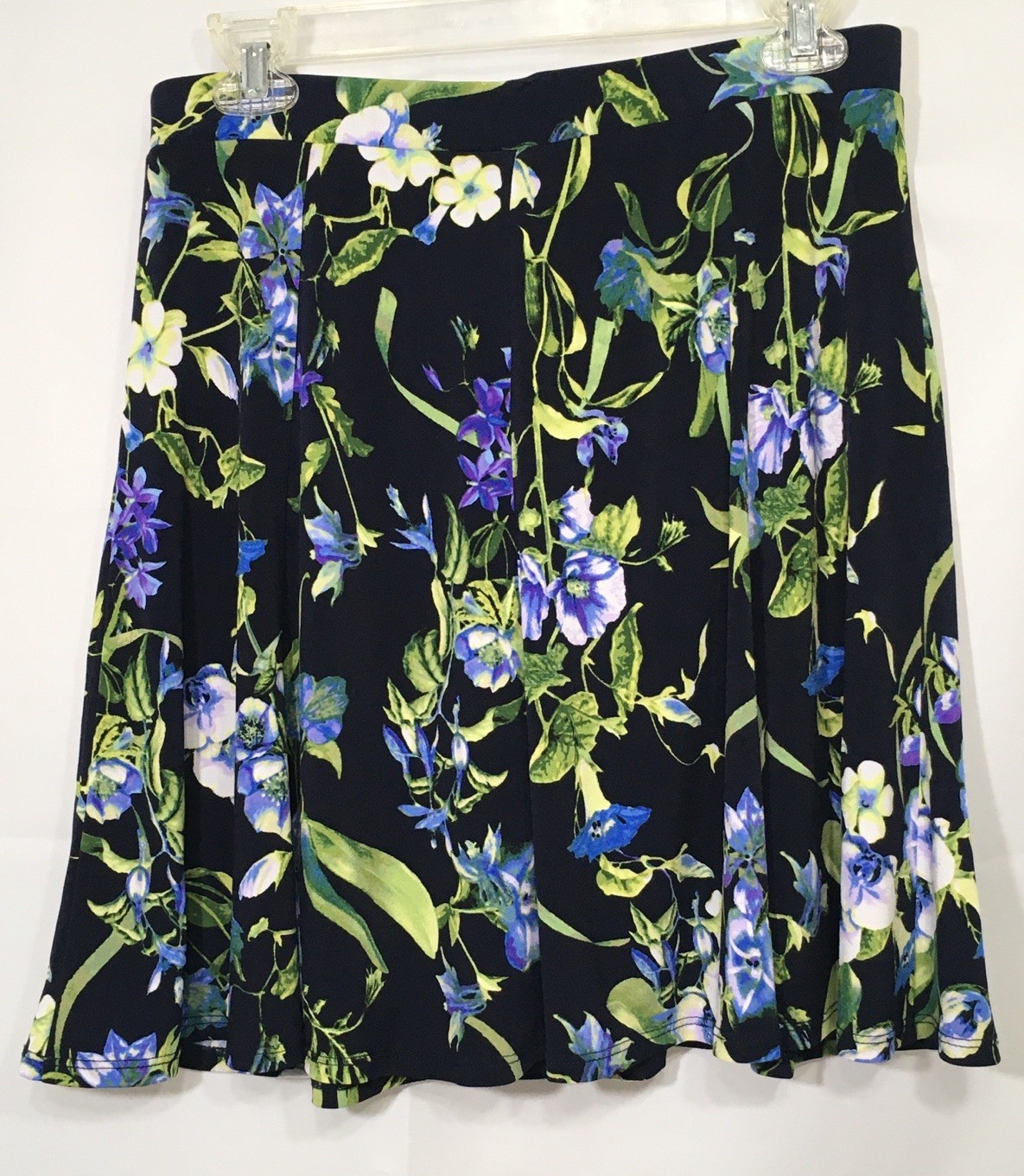 Susan Graver Skort Small Skirt + Shorts Floral Pickleball Tennis Casual