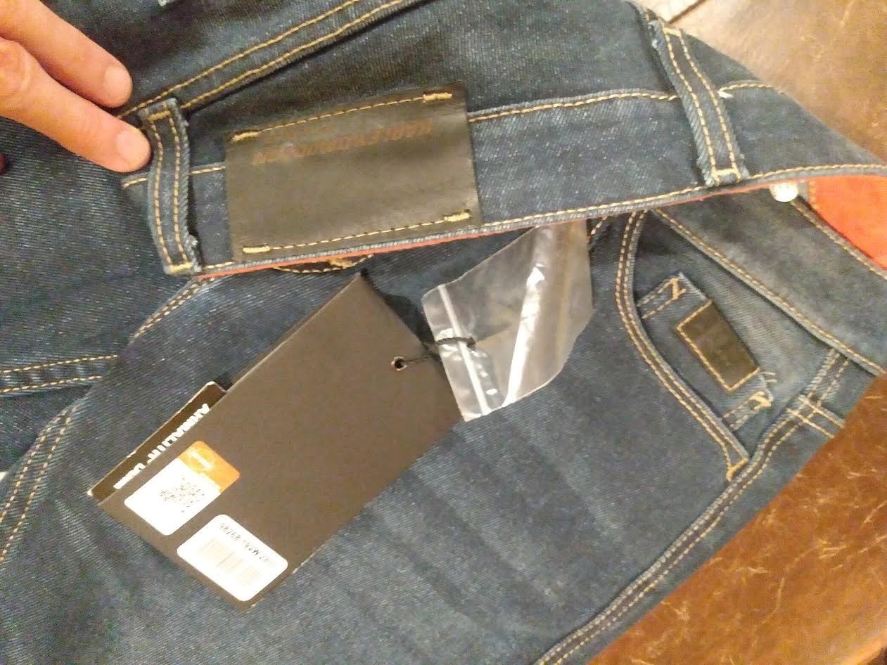 Harley Davidson Jeans Womens FXRG Armalith Denim Mid-Rise NWT 29 98268-19VW $295