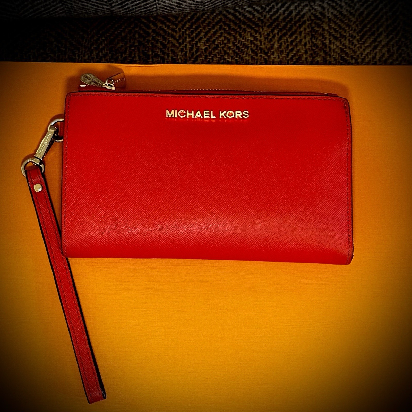 Michael Kors Jet Set Travel Double Zip Wristlet