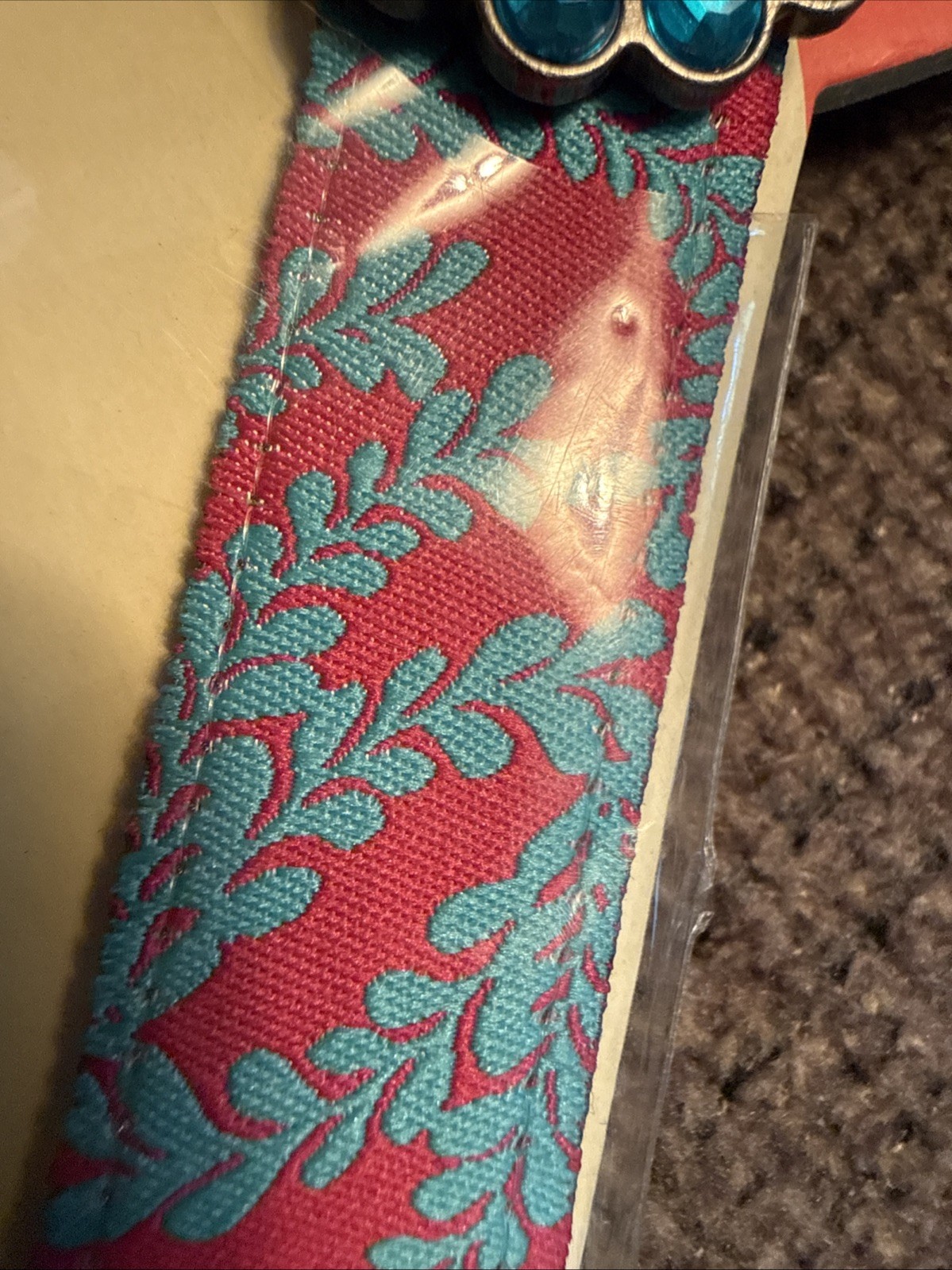 Lindsay Phillips Switchflops Interchangeable Straps Jasmine Pink Blue Sz S NEW