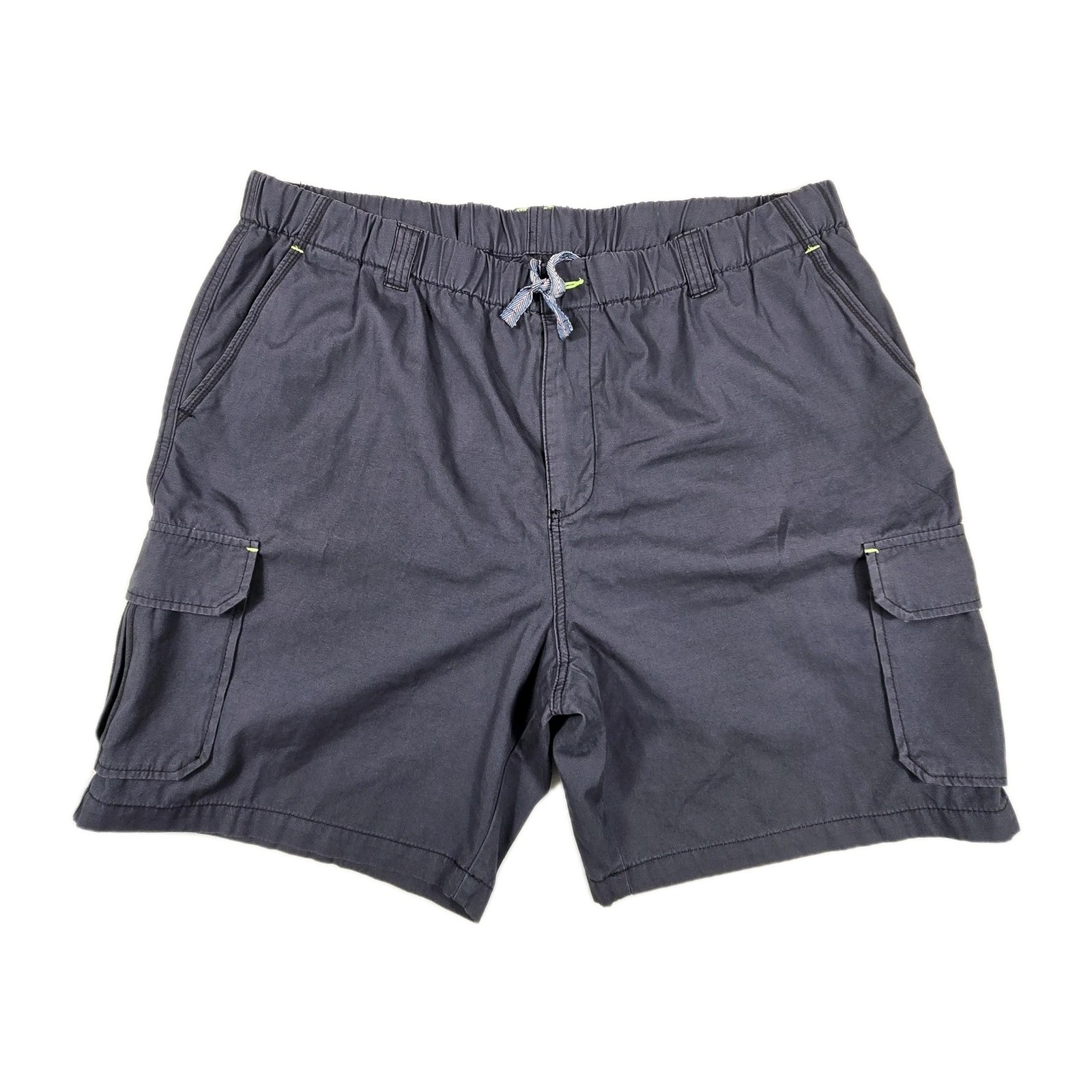 Tommy Bahama Relax Cargo Shorts Mens XXL Navy Blue Casual Beach Utility Pockets