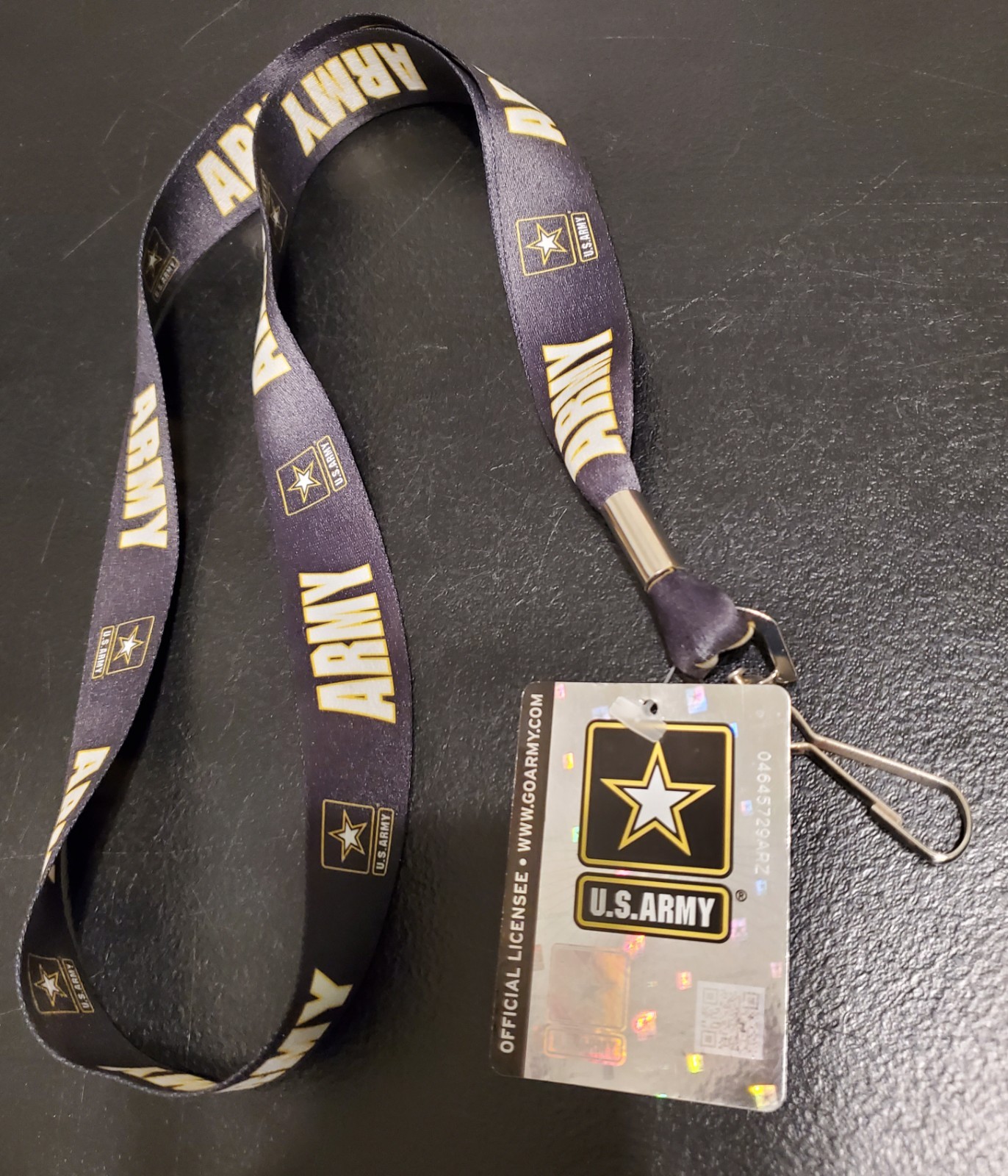 U.S. Military Officially Licensed “U.S. ARMY” Lanyard – NEW W/TAGS – FREE SHIP!