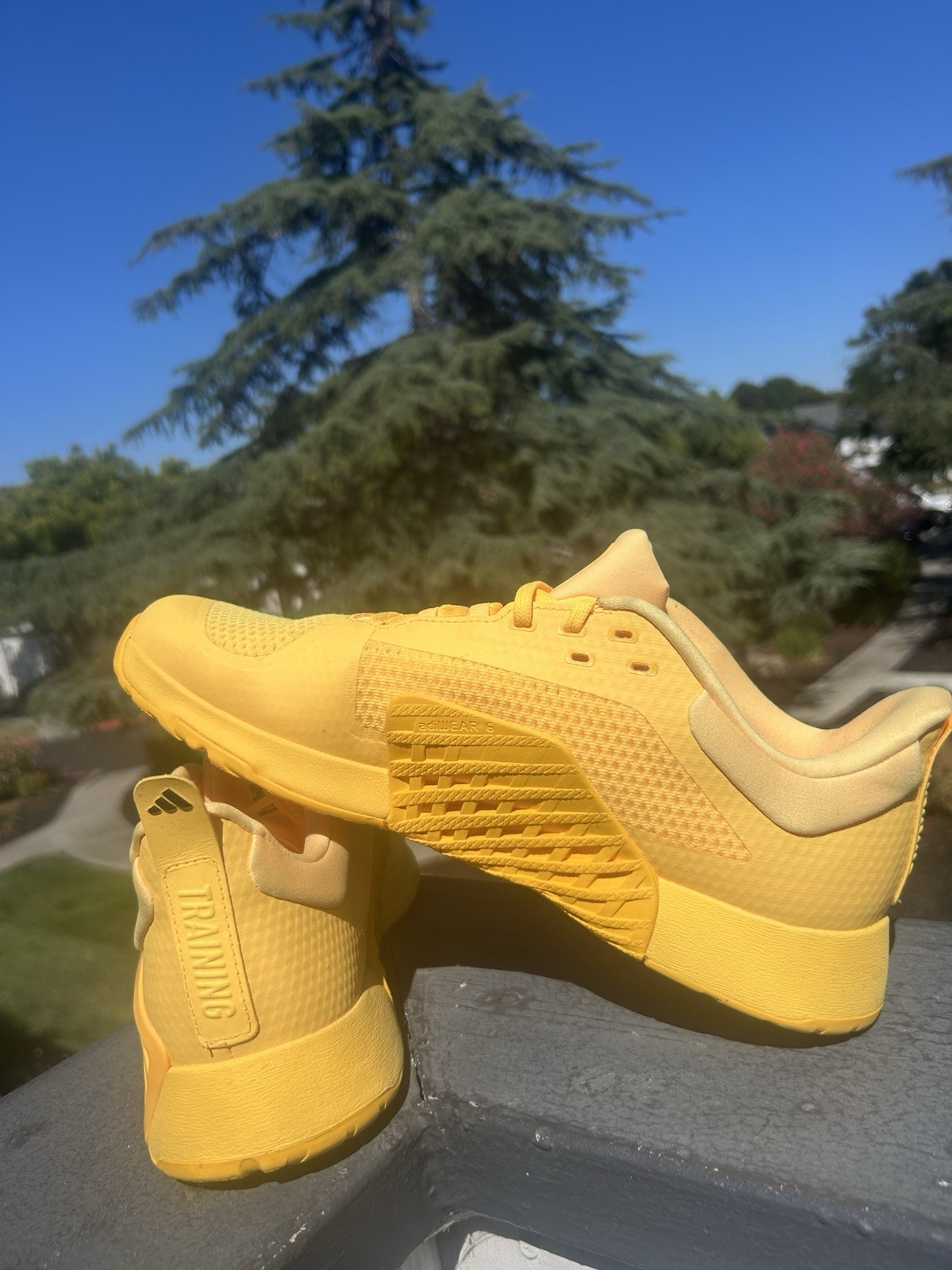 adidas Dropset 2.0 Spark Yellow Trainer Shoe