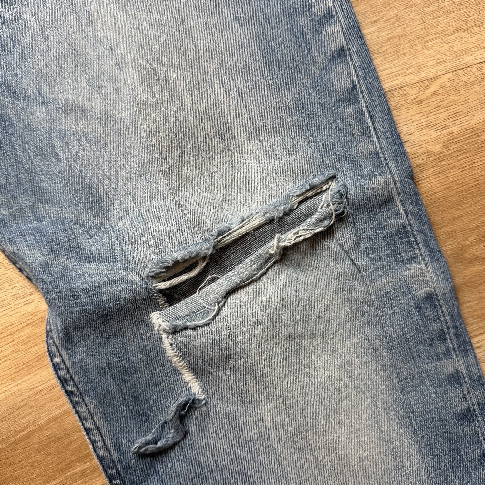 Diesel 1979 Sleenker Jeans Men 34×32 Blue Slim Skinny Stretch Thrash Punk 0LICM