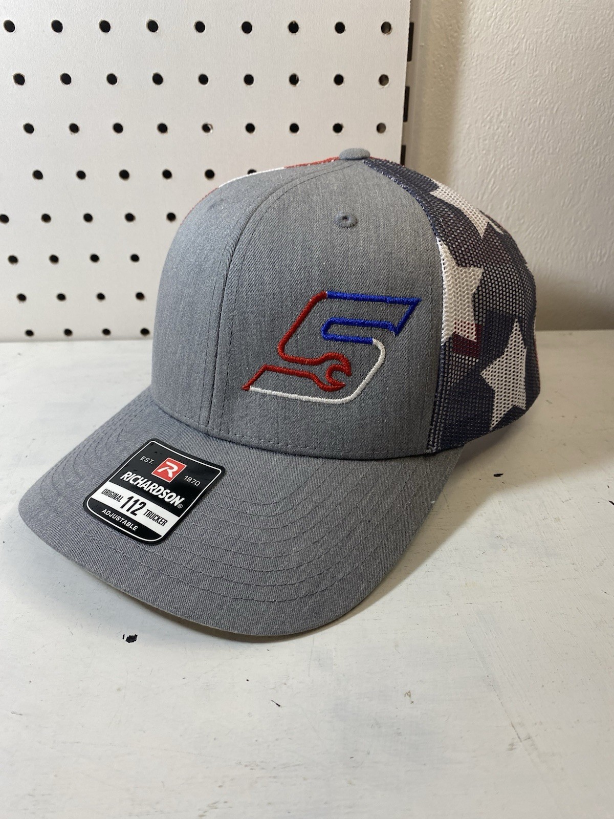 Snap On Richardson 112 Trucker Cap Hat Mesh Snapback Embroidered 4th Of July
