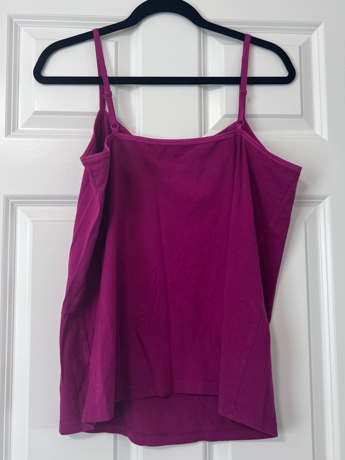 a.n.a. Woman ~ Fuscia Purple Sleeveless Camisole Adjustable ~ Size 1X