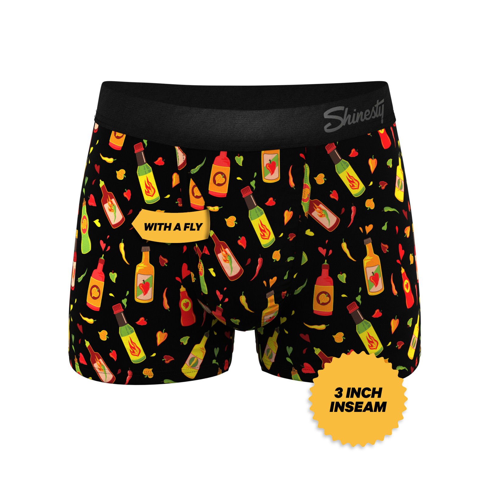 The Gotcha Sriracha | Hot Sauce Ball Hammock® Pouch Trunks Underwear