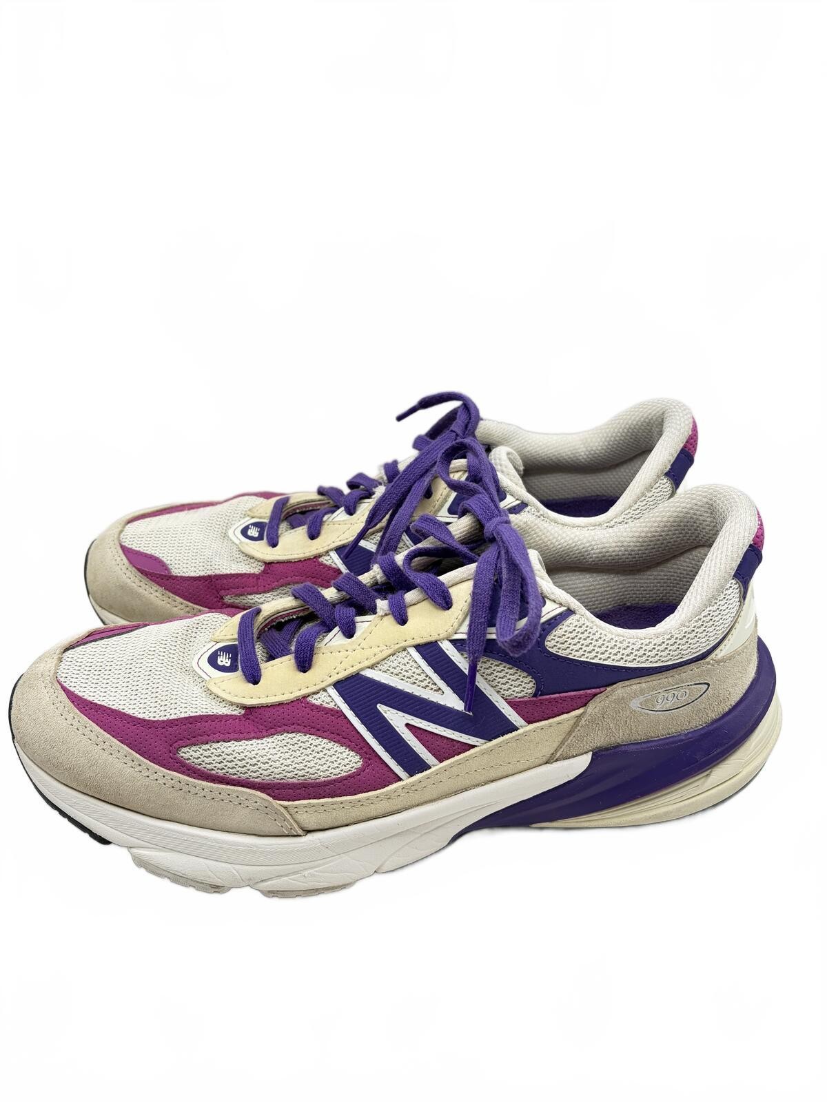 New Balance 990v6 Made USA Teddy Santis Macadamia Nut Magenta Pop U990TD6 11.5