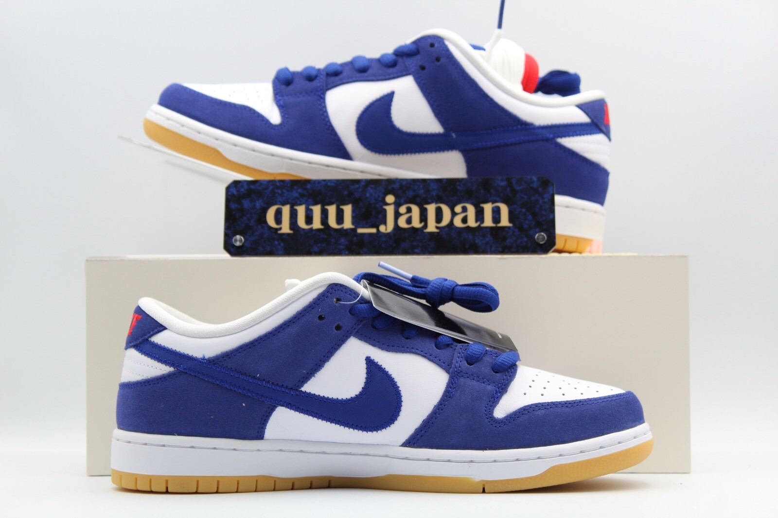 Nike SB Dunk Low Los Angeles Dodgers / Deep Royal Blue DO9395-400 Men’s US4-14