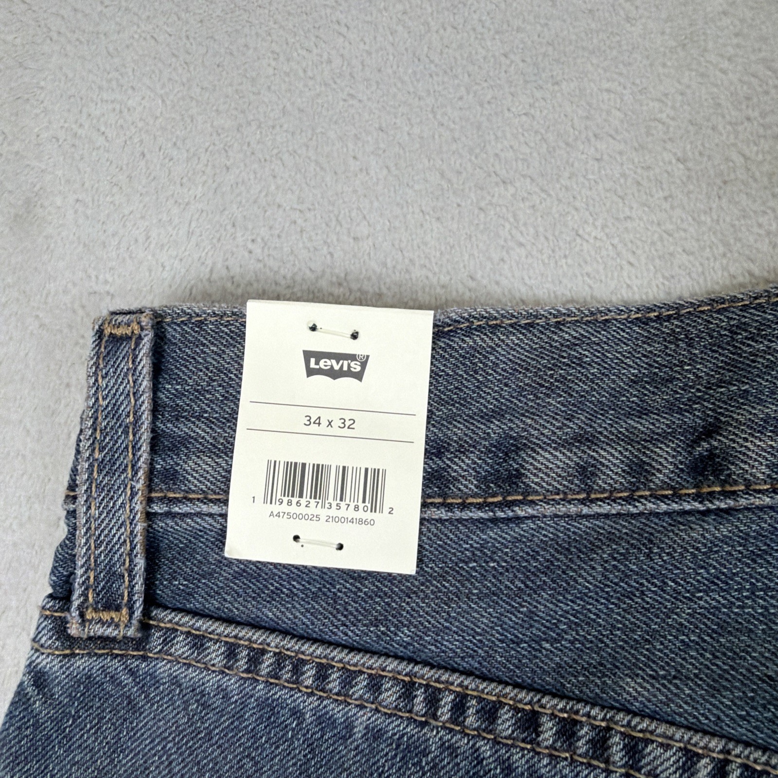 Levi’s Premium 578 Baggy Denim Jeans Men’s Size 34×32 Blue Cotton Y2K