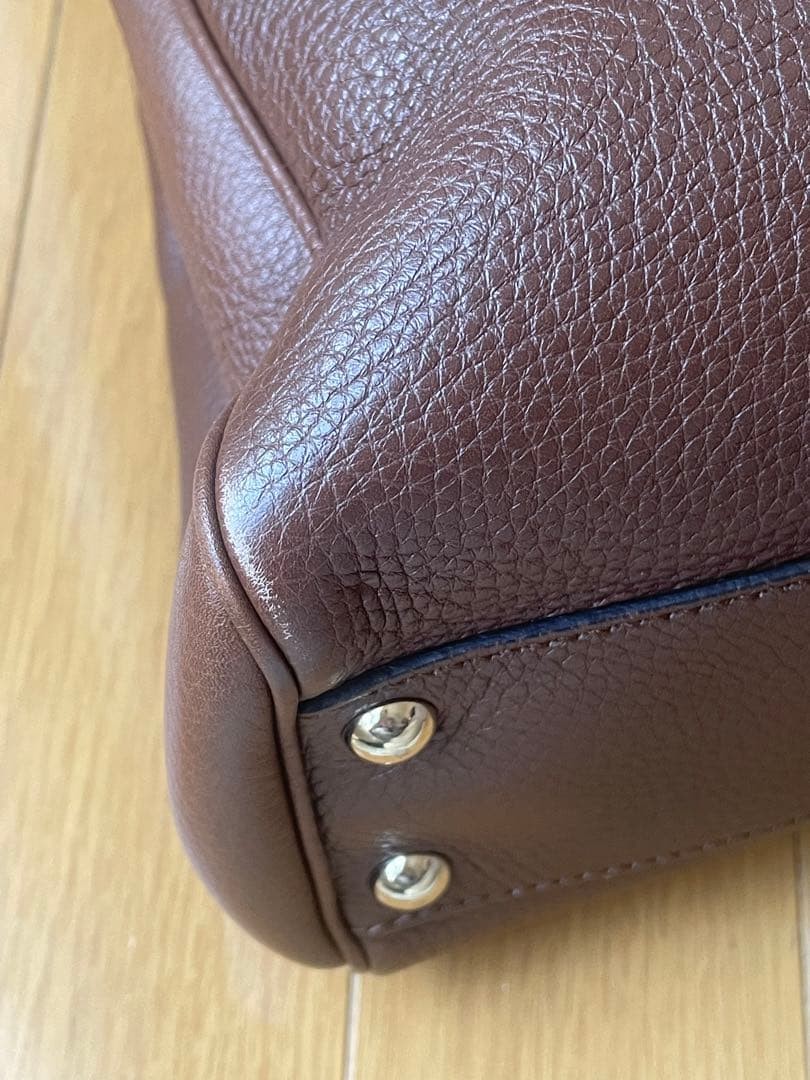 Vintage GUCCI Bamboo 2WAY Bag Gift Present 0611b