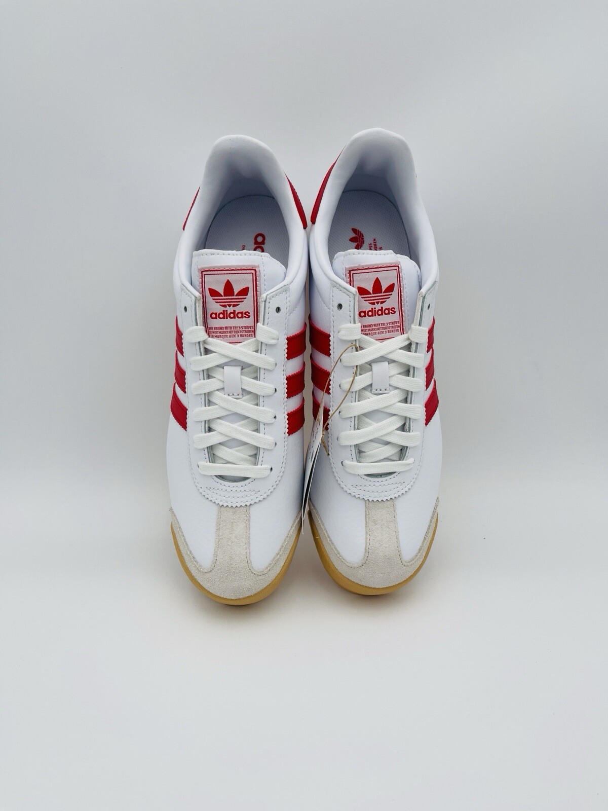 Adidas Samoa Sneakers Original Shoes Cloud White/Better Scarlet JH9079 US 4-12